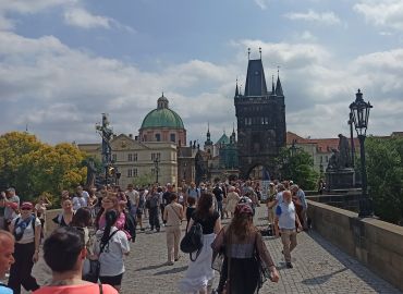 Obrázek k aktualitě Jak deváťáci dobyli Prahu a skoro se neztratili