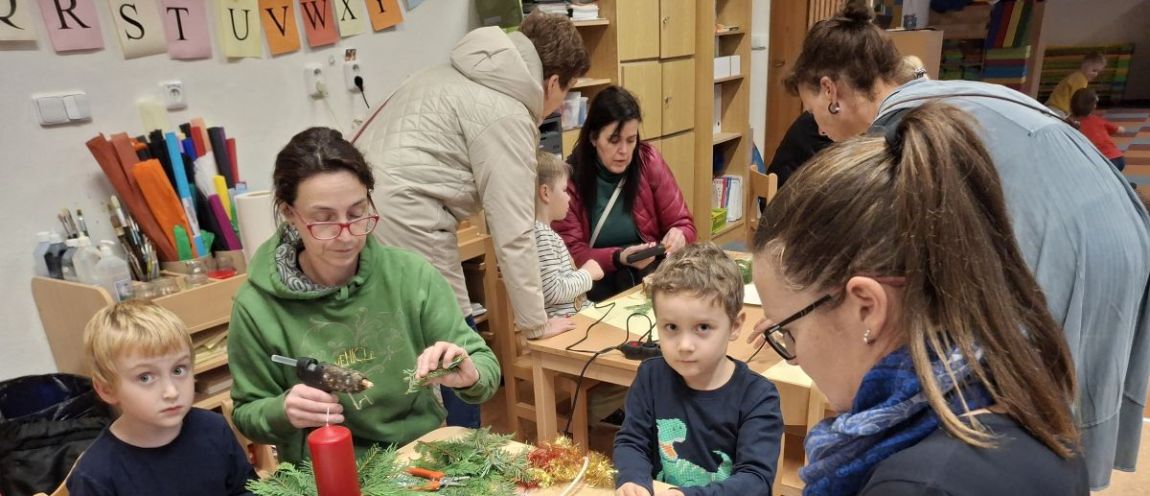 Vánoční rodinné posezení u Koťat 