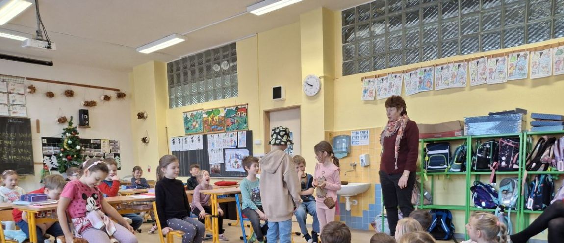 Návštěva 1. třídy ZŠ