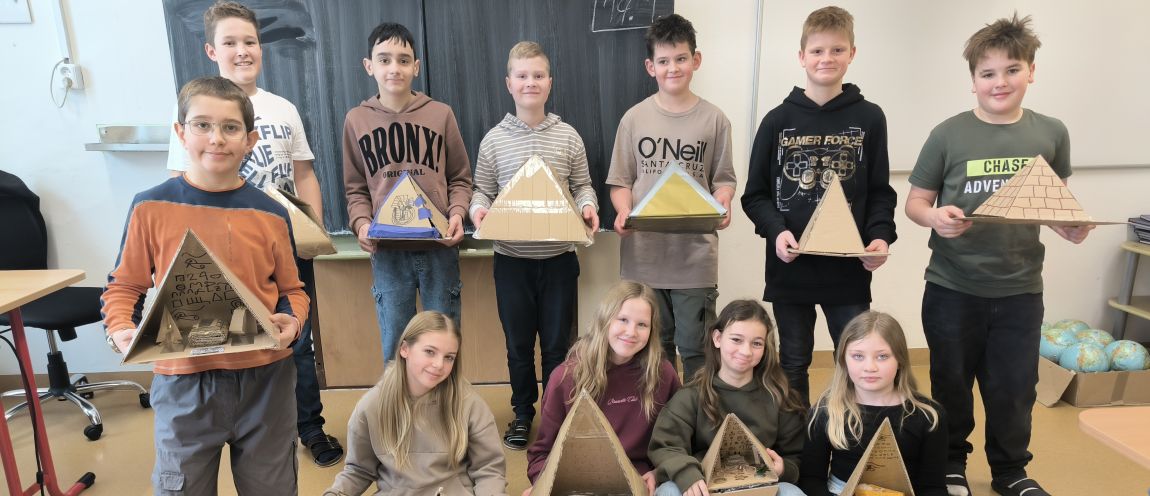 Šestá třída se v dějepise přenesla do starověkého Egypta