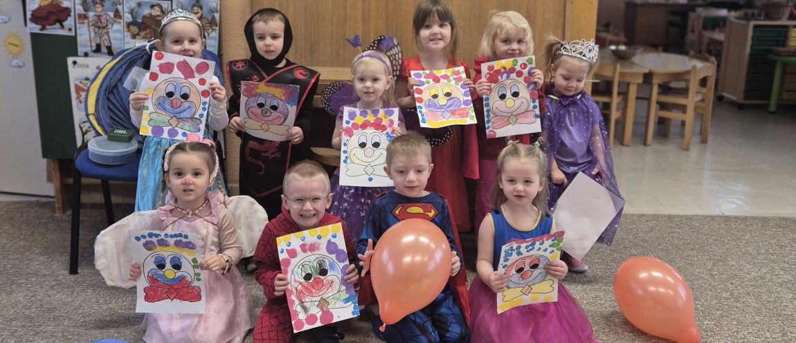 Karnevalový den ve třídě Sluníček
