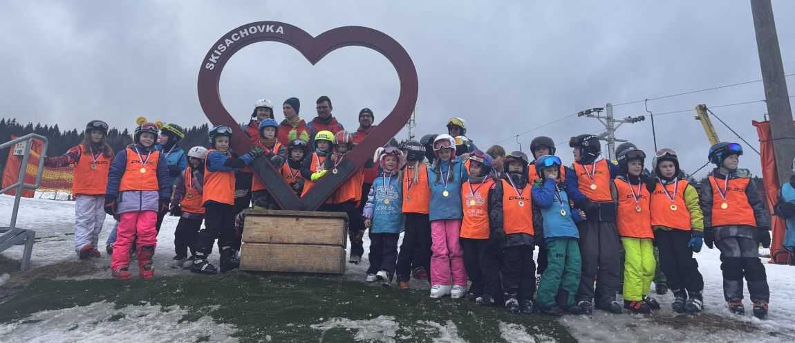 1. stupeň na lyžařském výcviku