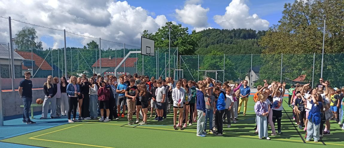 Otevření venkovního sportoviště